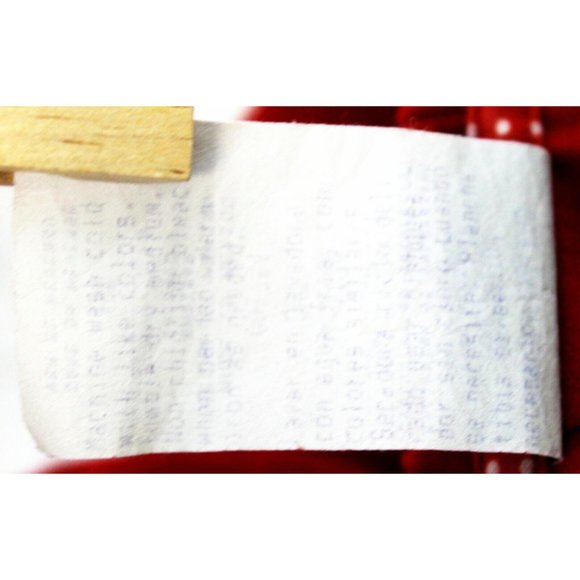 Vtg 1990s Kidzcloz Red Corduroy 1-pc Bubble Jumpsuit Flowers Little Girl Sz 18M - Picture 11 of 12